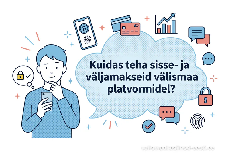 Kuidas teha sisse- ja väljamakseid välismaa platvormidel?